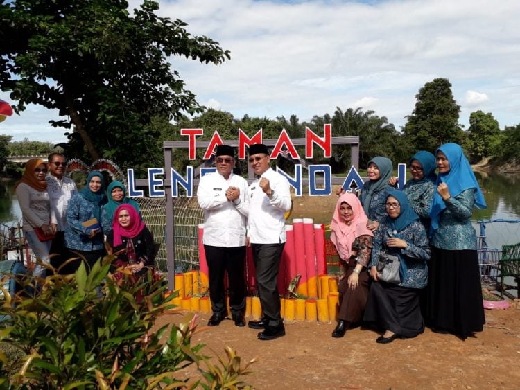 Taman Lengi Indah Gunung Megang Objek Wisata Tematik Muara Enim