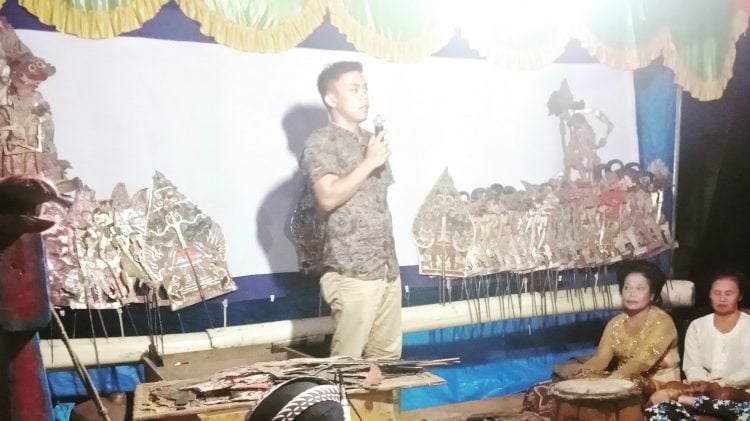 Sambut Tahun Baru 2019, Amir Ingin Kesenian Wayang Kulit Harus Dilestarikan