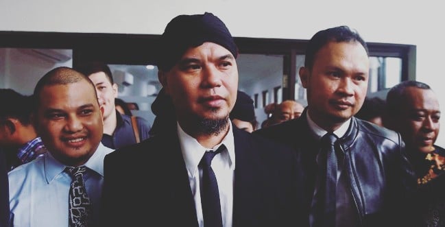 Ahmad Dhani , Putusan Ahmad dhani , sidang ahmad dhani