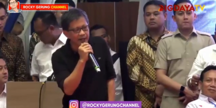 Rocky Gerung Sebut Kampus Tempat Beredar Akal Sehat Dan Pikiran