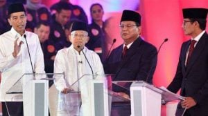 Debat Capres Cawapres , Debat Capres Cawapres Sesi Pertama