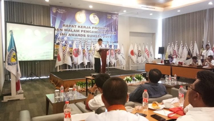 Rakerda IMI Sumsel, Sosialisasi Milenial Safty Berkendara