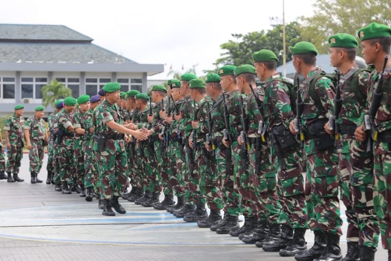 Kodam III/Siliwangi , Pangdam III/Siliwangi Mayor Jenderal TNI Tri Soewandono , Satgas Pamtas Yonif 320/BP