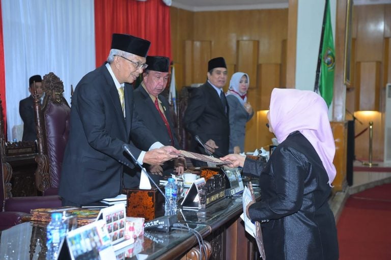 7 Raperda Pemprov Sumsel , Paripurna ke 56 DPRD Sumsel , pendapat akhir Fraksi-Fraksi DPRD Sumsel