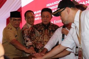 Muara Enim-Lubuk Linggau , Tol  Muara Enim - Indralaya