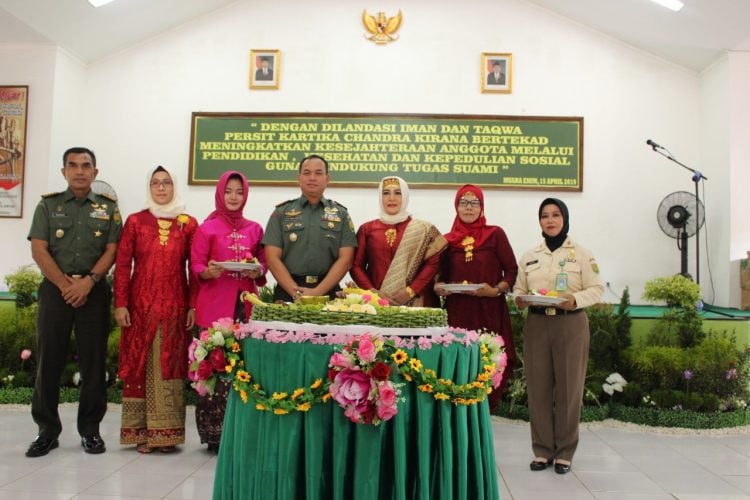 PERSIT Rindam II SWJ Laksanakan Puncak HUT ke 73