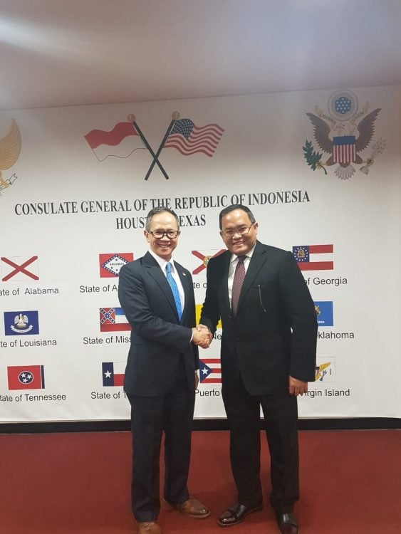 Dodi Reza Alex Noerdin Paparkan Biofuel Minyak Sawit Muba di Ajang Indonesia-USA Renawble Energy Business Forum Houston