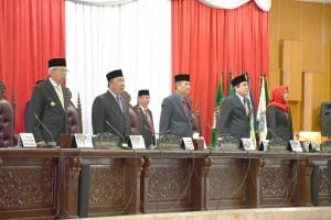 LKPJ Gubernur Sumsel TA 2018 , paripurna DPRD Sumsel