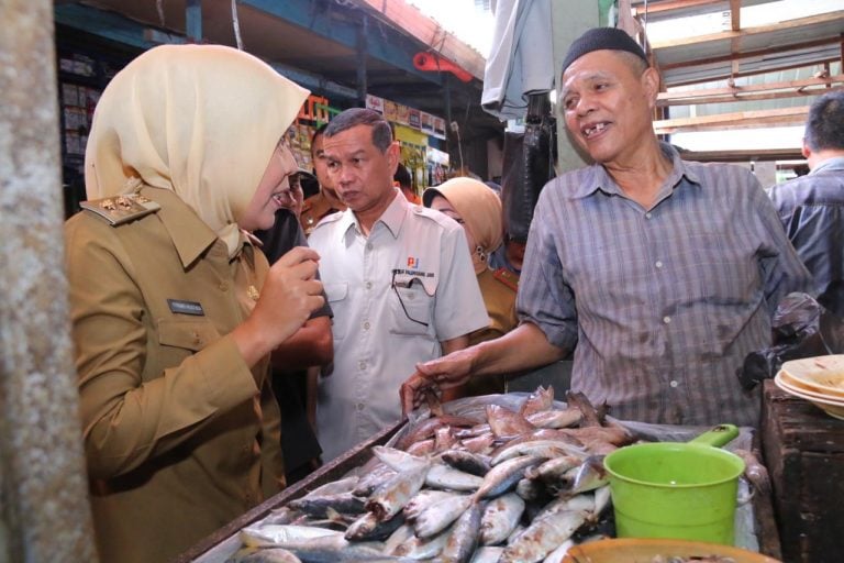 mie mengandung formalin , Sidak kepasar tradisonal