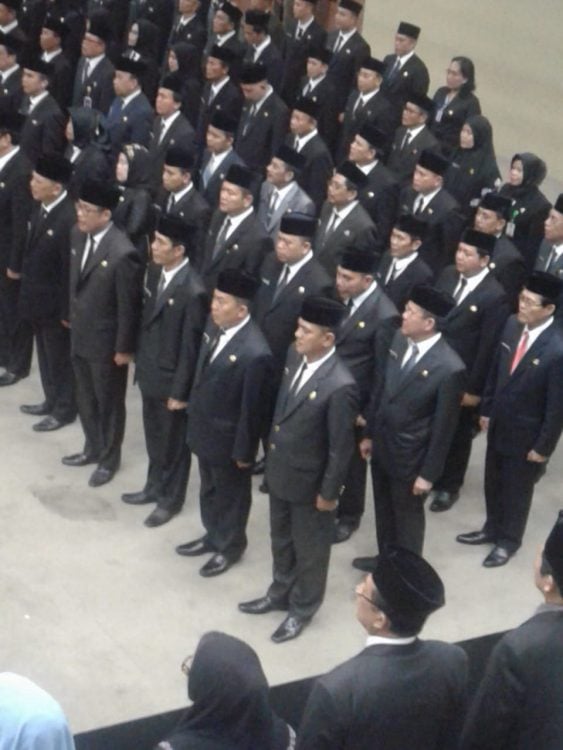99 Pejabat Eselon III Dan IV Dilantik