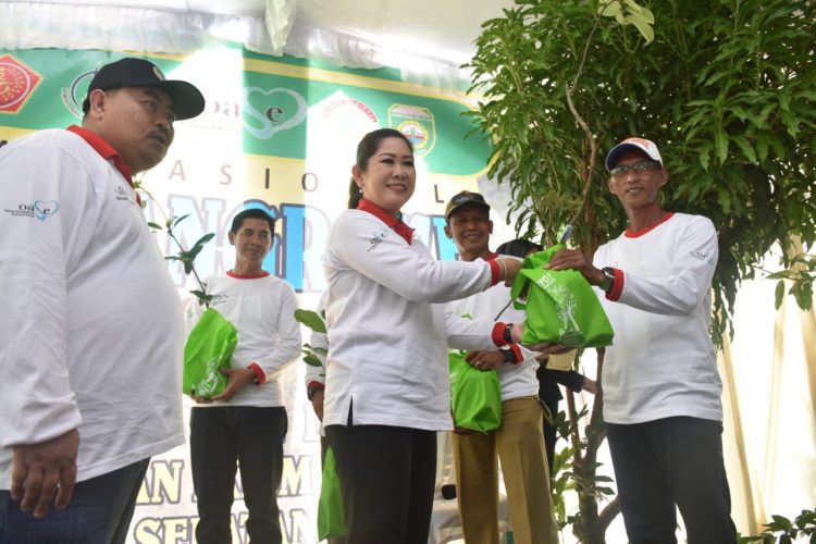 Feby Deru Komandoi Gerakan Perempuan Peduli Mangrove di Sumsel