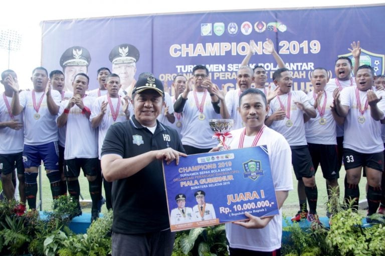 liga OPD pemprov Sumsel 2019 , Piala Gubernur Sumsel