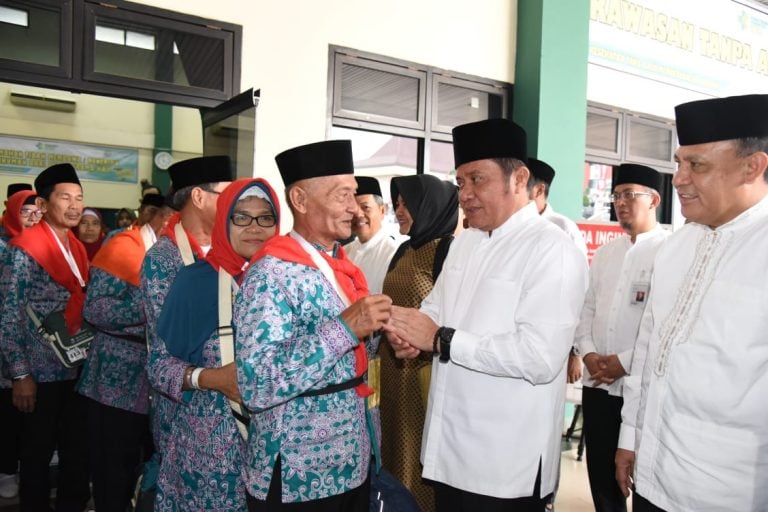 Gubernur Sumsel H Heman Deru , Haji , Jemaah Calon Haji