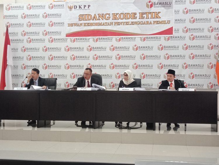 Pengadu Tak Hadirkan Saksi dan Alat Bukti Saat Sidang Kode Etik DKPP KPU dan Bawaslu Muba
