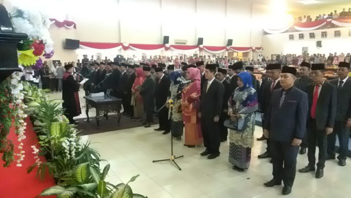 DPRD Banyuasin , Pelantikan DPRD Banyuasin