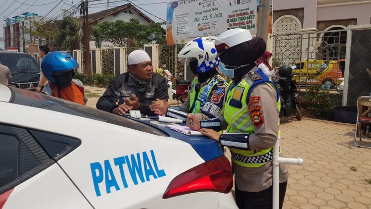 Hari Pertama Operasi Zebra Musi 2019 Polres Banyuasin, 44 Pelanggaran Lalulintas Terjaring