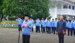 Apel , Wakil Buapati Banyuasin Slamet Soemantono