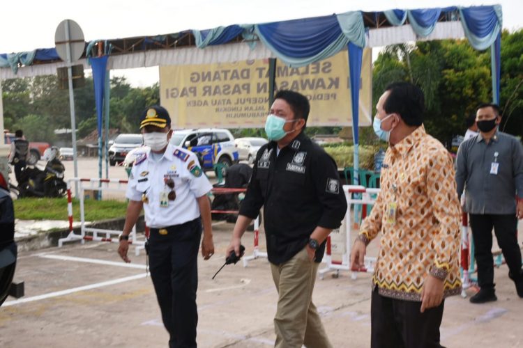 Pantau PSBB Prabumulih, HD: Boleh Tegas Tapi Harus Tetap Humanis