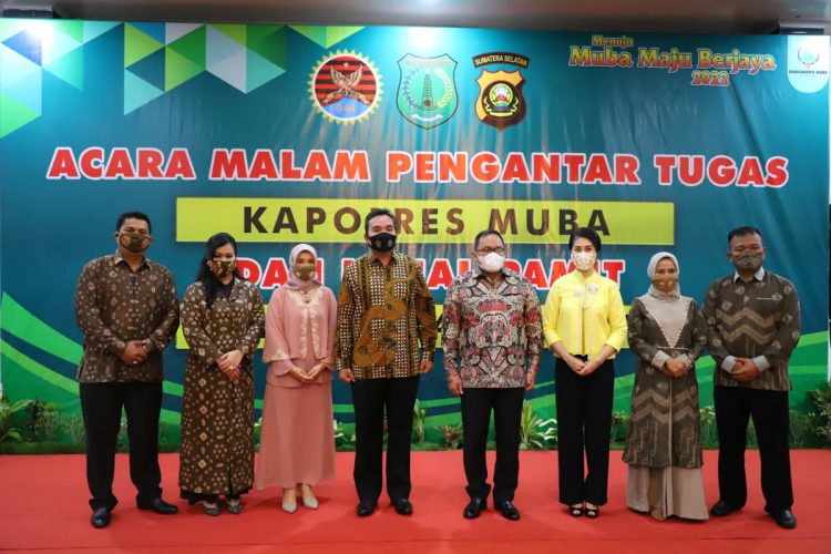 Pemkab Muba Gelar Pisah Sambut Kapolres dan Dandim
