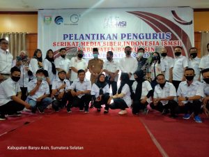 Pengurus SMSI Banyuasin Masa Bakti 2020-2023 Resmi Dilantik