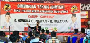 Cabup H2G Bekali Bimtek Perkuat Saksi TPS Terawas dan TPK
