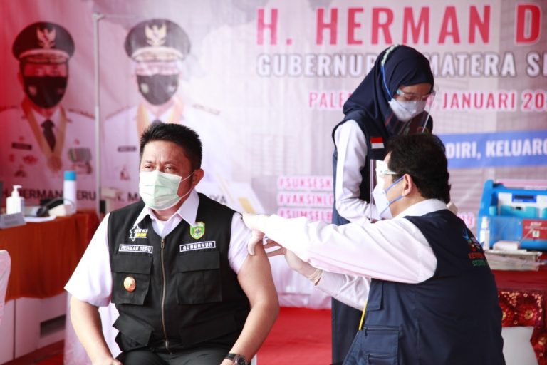 Gubernur Sumsel H Herman Deru