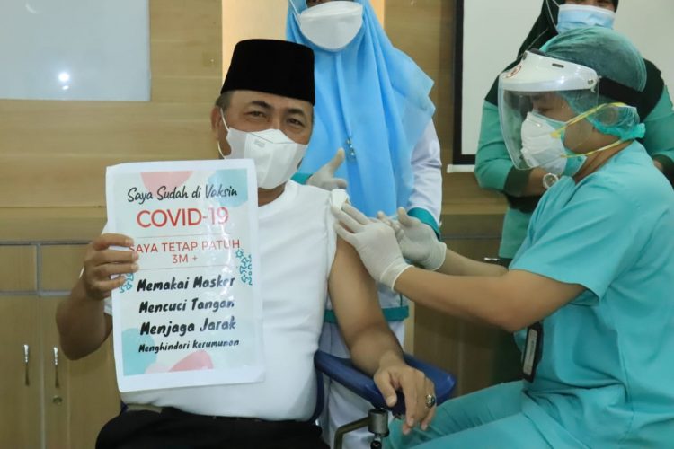 Sekda Apriyadi : Vaksin Aman Tidak Ada Efek Samping