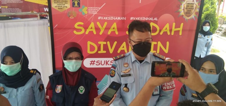 Lapas Kelas II A Banyuasin , Vaksin Covid-19 , Vaksinasi Tahap lI