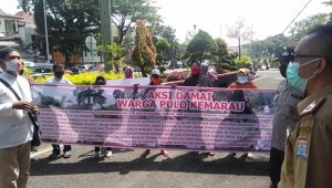 Warga Pulau Kemaro Demo Ke Pemkot Palembang Minta Pemkot Buktikan Kepemilikan Lahan di Pulau Kemaro