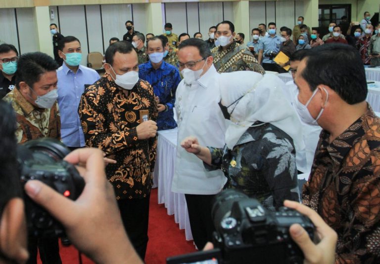 Bupati dodi reza alex nordin , Ketua KPK RI Firli Bahuri , Muba Komitmen