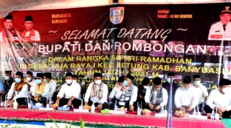 H.askolani , Safari Ramadhan Kecamatan Betung