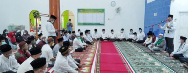 H.Askolani Safari Ramadhan , Membaca Al-Qur’an , Menuju Banyuasin Religius