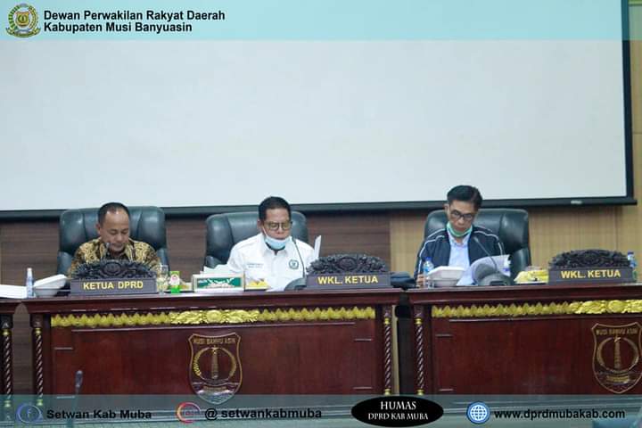 Banggar DPRD Bahas RPPA Muba TA 2020