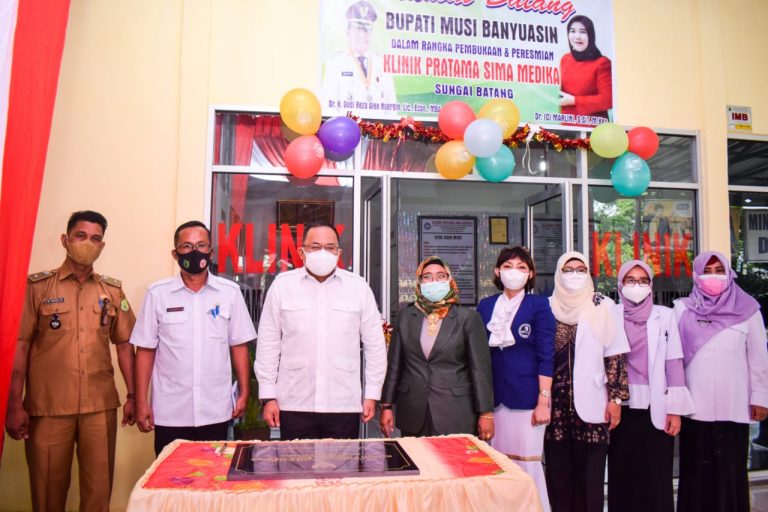 Bupati DRA Resmikan Klinik Pratama Sima Medika Sungai Batang