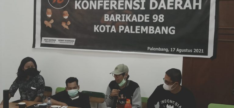 Fakhrizal Pulungan Pimpin Barikade 98 Kota Palembang