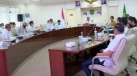 Sekda Apriyadi Pimpin Rapat Pengadaan Tanah Untuk Pembangunan Jalan TOL