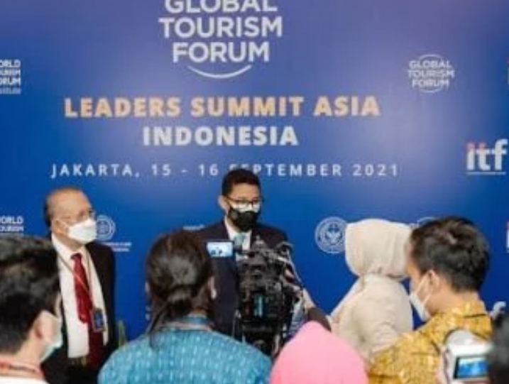 Menteri Pariwisata dan Ekonomi Kreatif mengatakan event Global Tourism Forum 2021