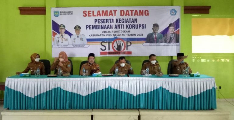 Anti korupsi , Pendidikan Anti Korupsi Masuk Kurikulum Bahan Ajar Disdik Oku Selatan