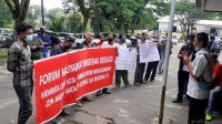 FMBB Datangi DLHK Kota Palembang , Pertanyakan Izin Amdal Pembangunan Gedung OJK Regional VII