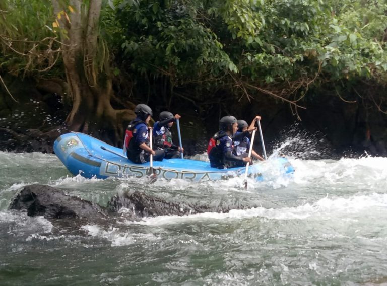 OKUS Salip Muaraenim di Cabor Arung Jeram