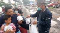 DPW Garpu Sumsel Bagikan Takjil 600 Paket Ke Pengguna Jalan