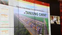 Ground Breaking  Pembangunan  Pelabuhan Tanjung Carat Ditargetkan  Pada  Juni 2022