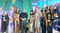 Raden Ayu Zahidah Damara Venezia (Ayu Damara) Raih Juara Kedua Lomba Busana Muslim di Syariah Sriwijaya Festival 2022 yang diadakan Kantor Bank Indonesia Perwakilan Sumatera Selatan