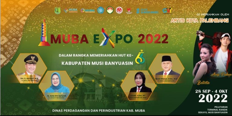 Dihibur Artis Hingga Diramaikan Ratusan Tenant UMKM , Muba Expo 2022