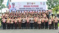 Kontingen Saka Bhayangkara Polres Muba Resmi Dilepas