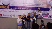 Taekwondo Sumsel Raih Juara Umum Kejuaraan Nasional Tekwondo Wilayah 2