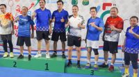 Pj Bupati Muba Ikut Meriahkan Kejuaraan Badminton Executive dan Reguler