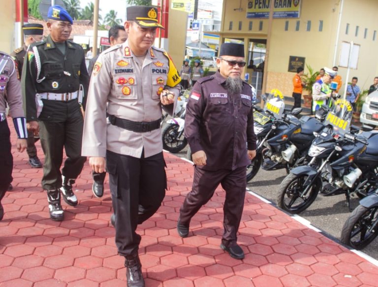 Polres Muba Tingkatkan Pengamanan Nataru di Wilayah Muba