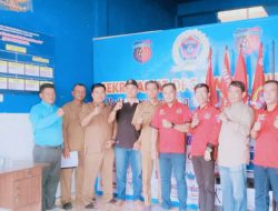 Sekretariat DPC-PWDPI MUBA mendadak di ramikan oleh beberapa orang mengunakan kendaraan Dinas