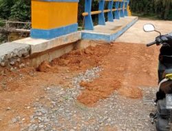 Dinas PUPR Muba Mangkir Terkait Proyek Jembatan Desa Mekar Sari